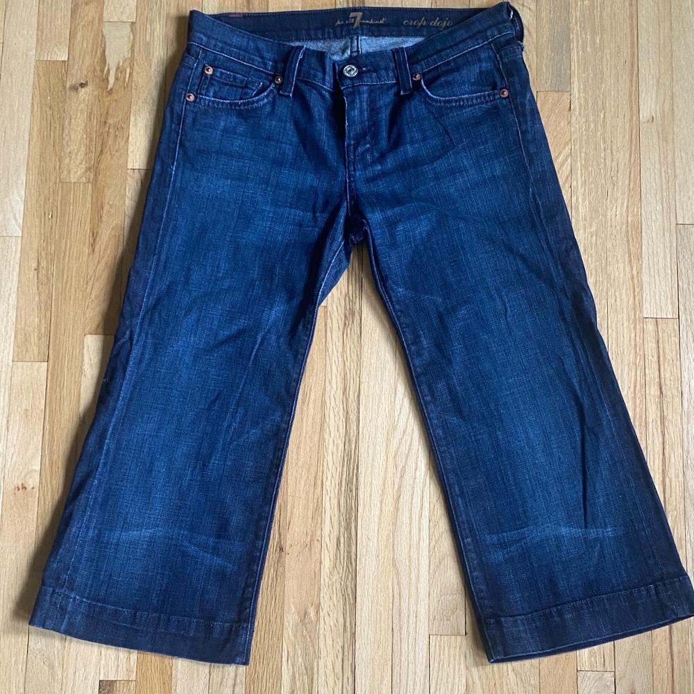 7 For All Mankind Cropped DoJo size 26